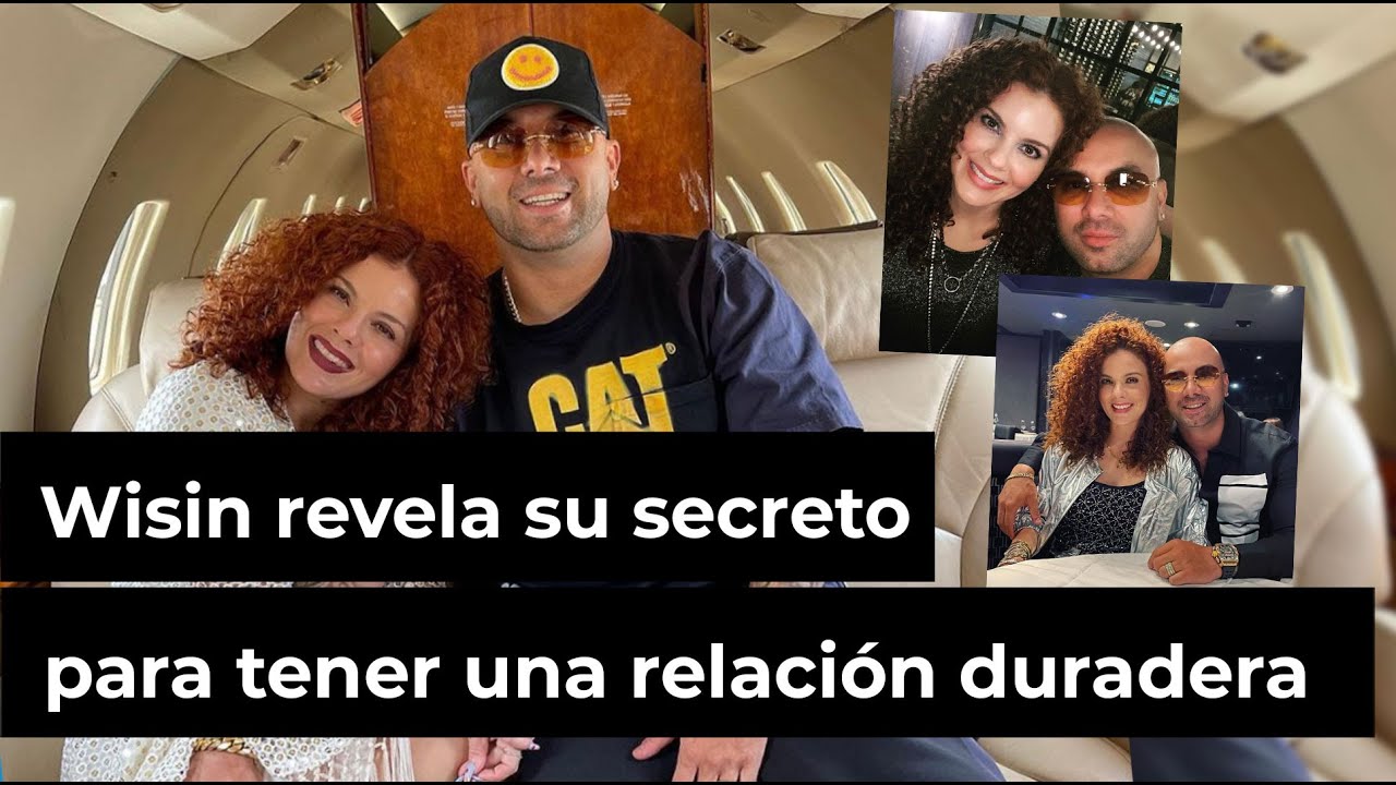 Wisin confiesa su secreto para tener una relación saludable y duradera