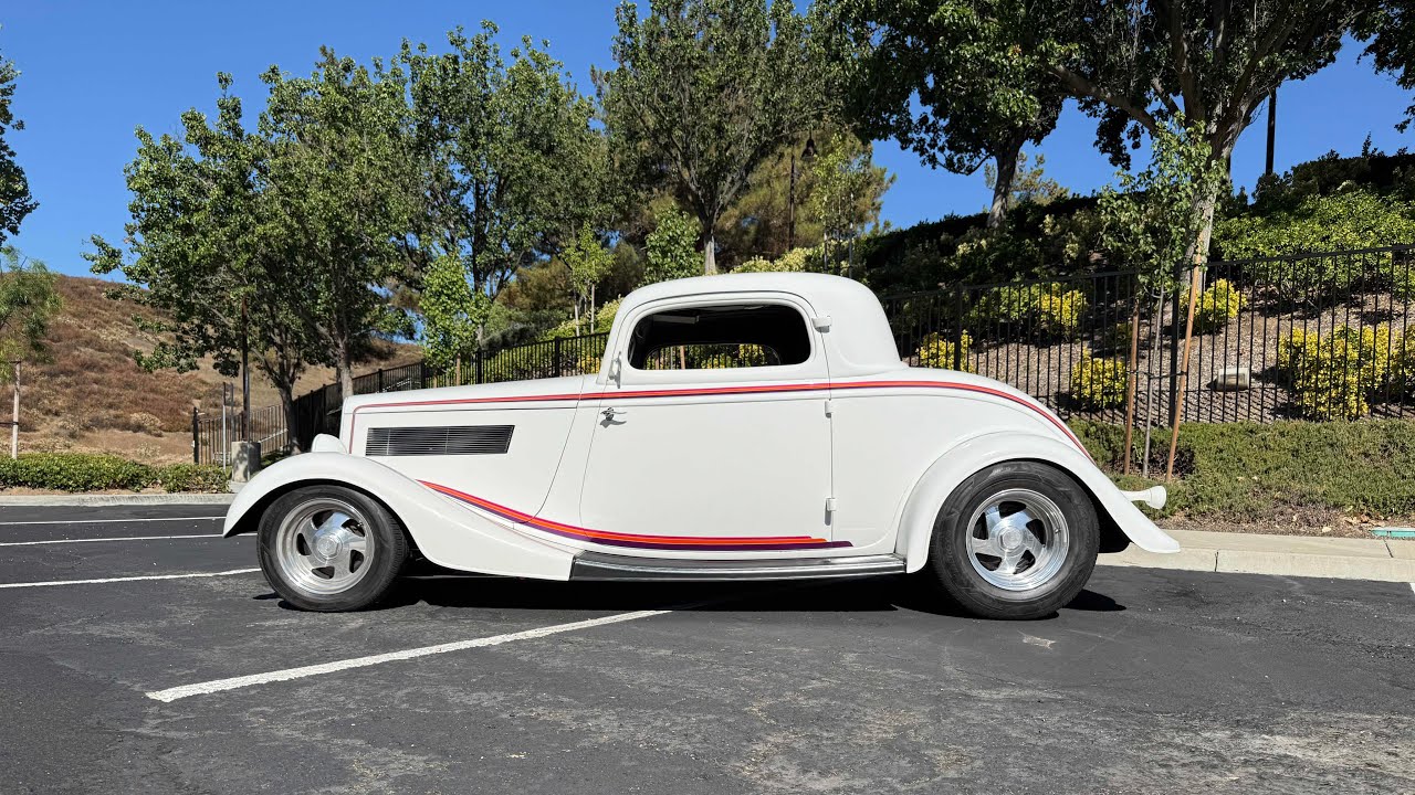 1933 Ford Coupe SOLD 951.348.5794 SoCal Steel Body 
