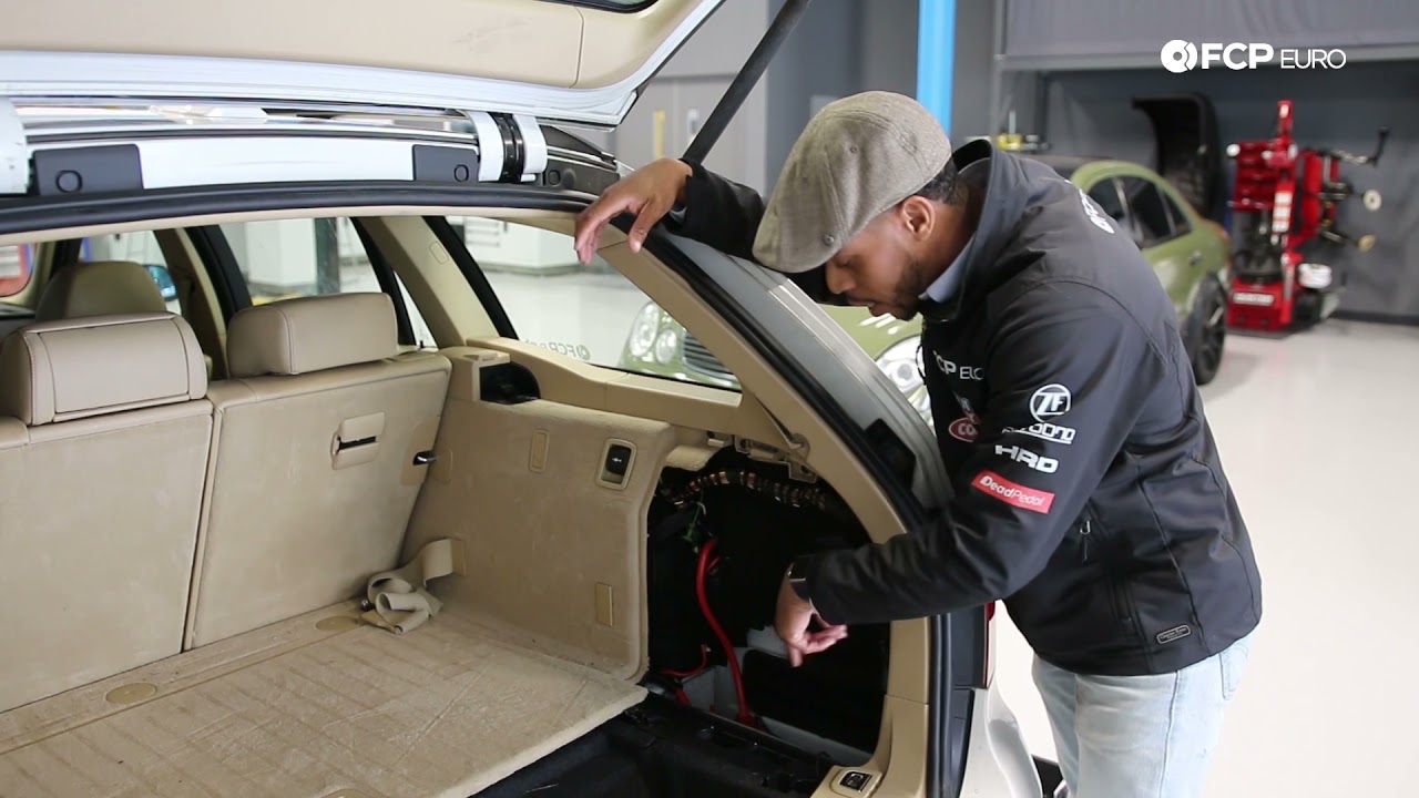 BMW 530xi water in trunk (E60 and E61 models)