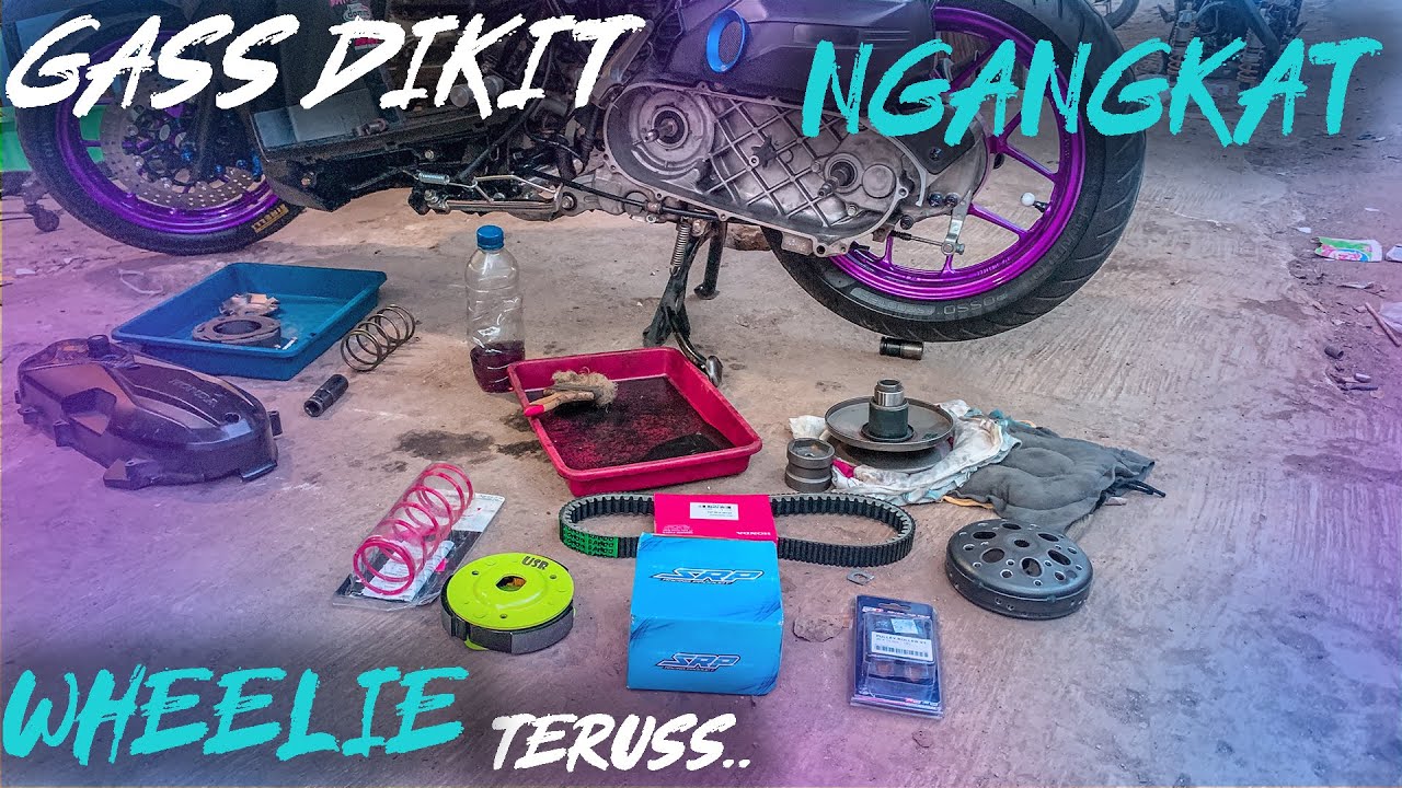 UPGRADE FULL CVT BISIKIN RACIKAN KIRIAN TARIKAN JOSPARR!! - Project Vario EP. 22
