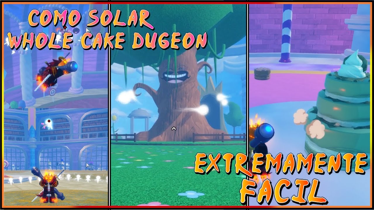 Como solar ou quase a Dungeon de Whole cake! | GPO Updates | Haki do Rei é foda...