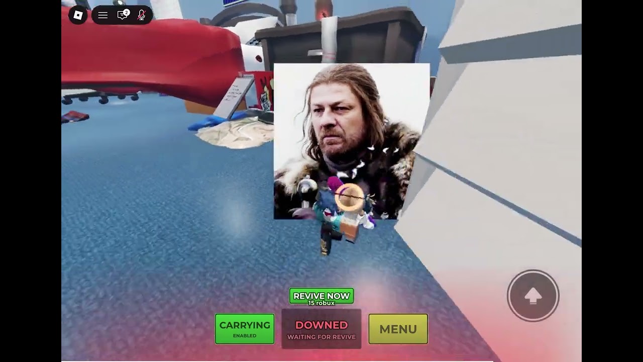 Playing Evade with cousin