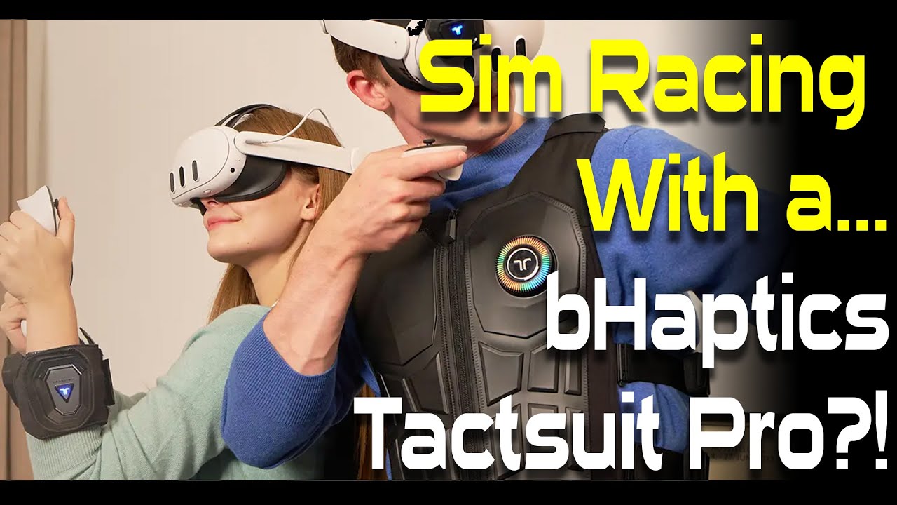 Обзор bHaptics Tactsuit Pro и Tactleeve для гонок на симах.