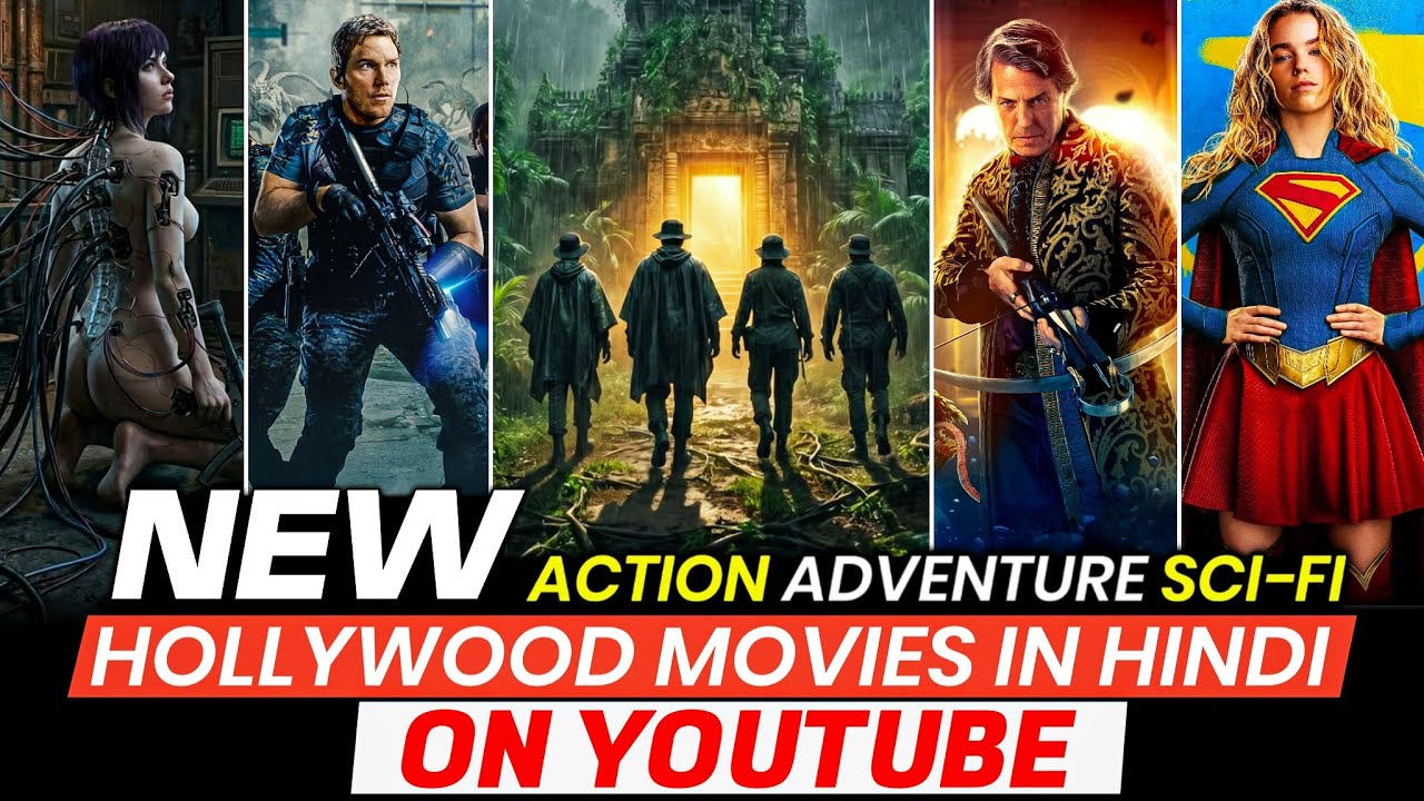 Top 10 Best Hollywood Movies on YouTube in Hindi Dubbed | New Action & Adventure Movies Hindi Dubbed