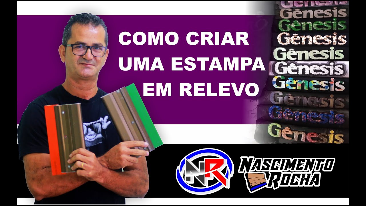 COMO FAZER ESTAMPAS EM RELEVO NA SERIGRAFIA