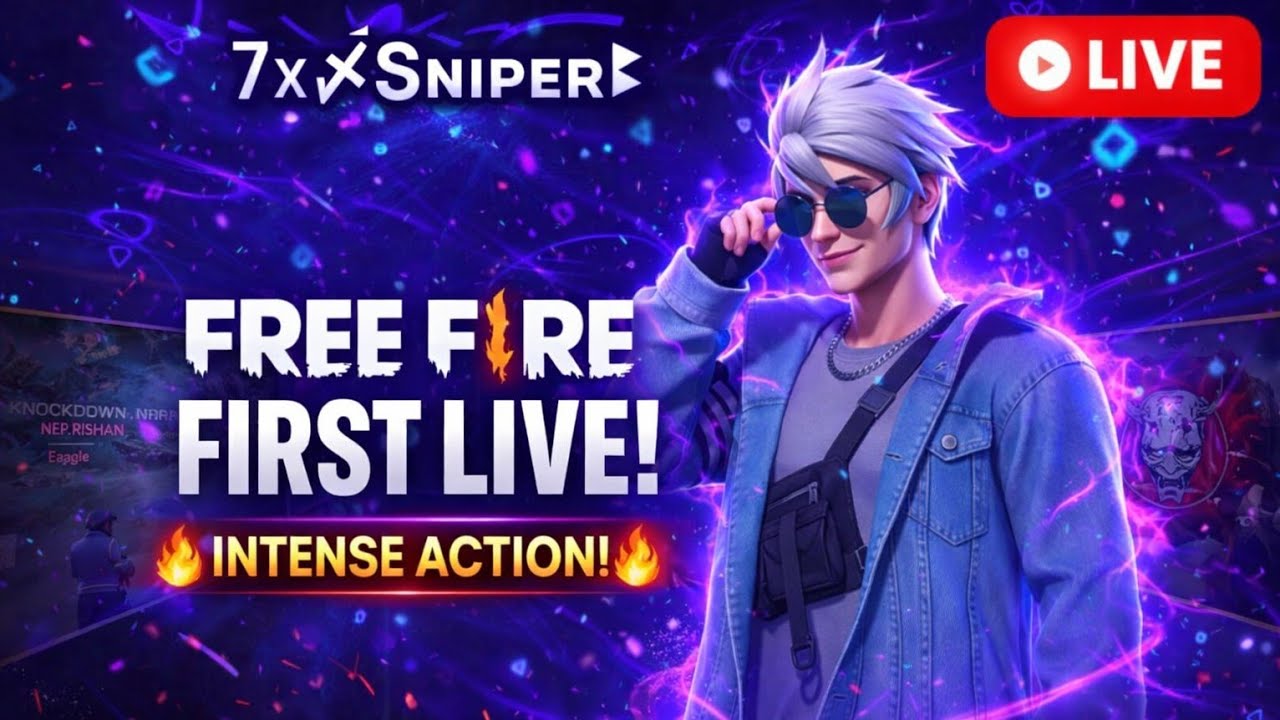 7xツSɴɪᴘᴇʀꔪ is live! welcome 3rd live🫶🫶