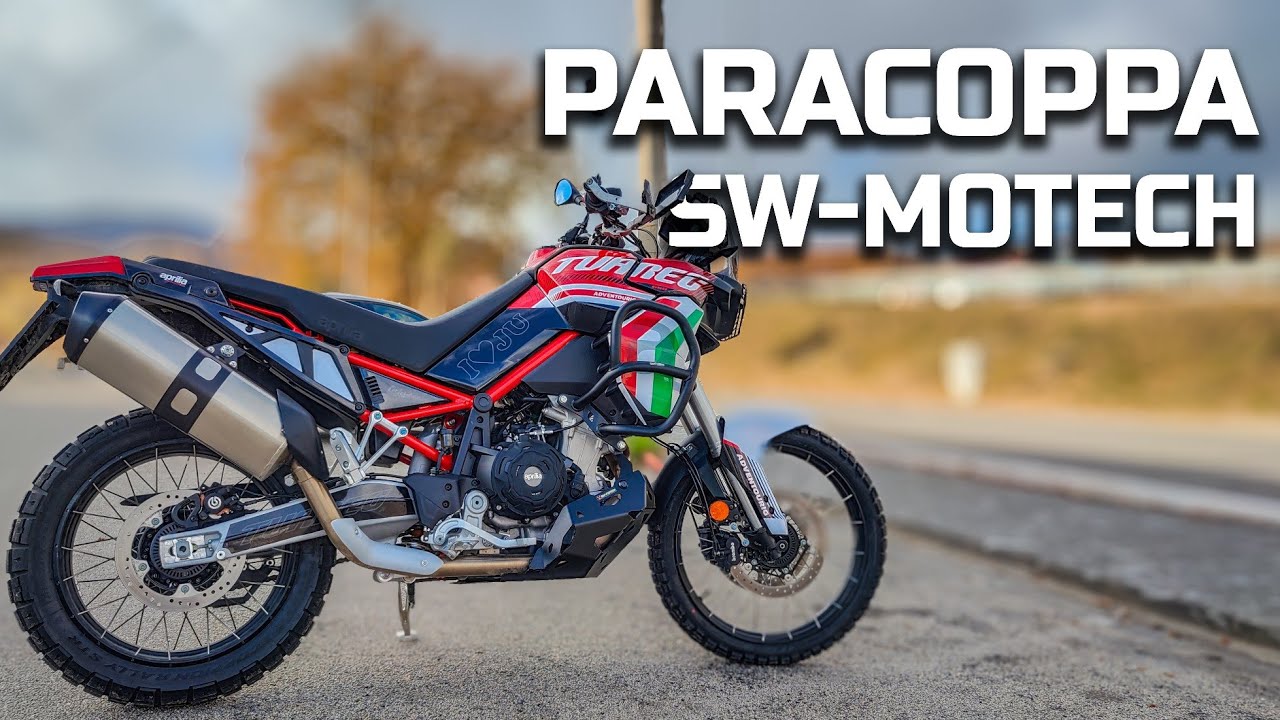 🐂 Paracoppa SWMOTECH per Aprilia Tuareg 660. STUPENDO!