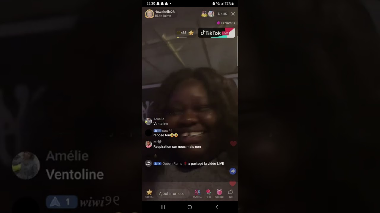 hawa et loulou sur le parking du mcdo live rediffusion