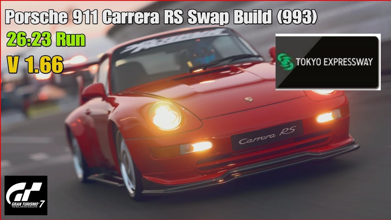 GT7 Tokyo Expressway 600 Porsche 911 Carrera RS (993) Swap Build V 1.68