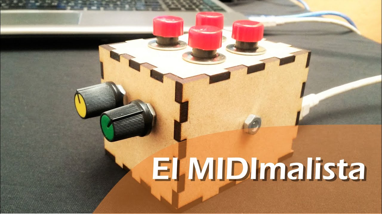El MIDImalista (Construcción de un controlador MIDI con Arduino)