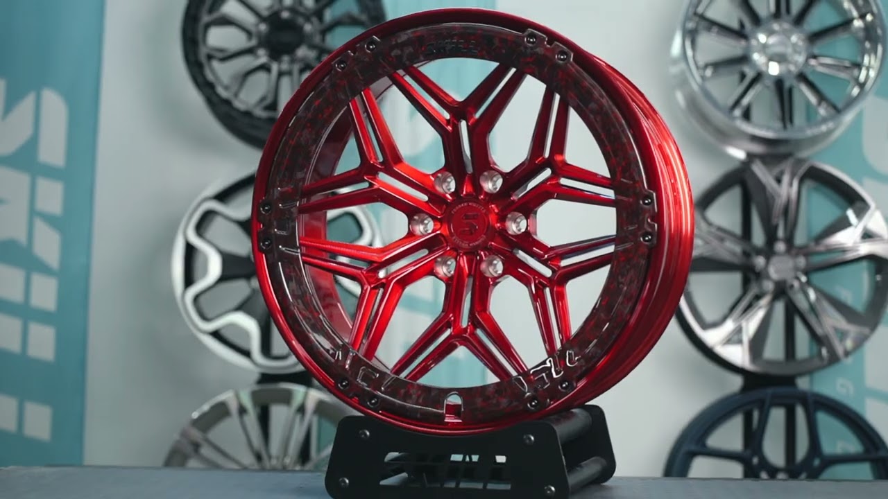 SKILL FORGED WHEELS SV185 с карбоновым ободом #automobile #forgedwheels #wheels #carbon #carwheels