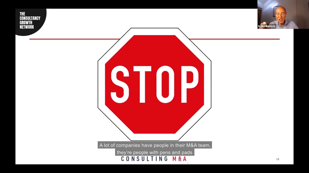 How to handle an approach from an acquirer - staying in control (Bruce Ramsay, Consuting M&A)