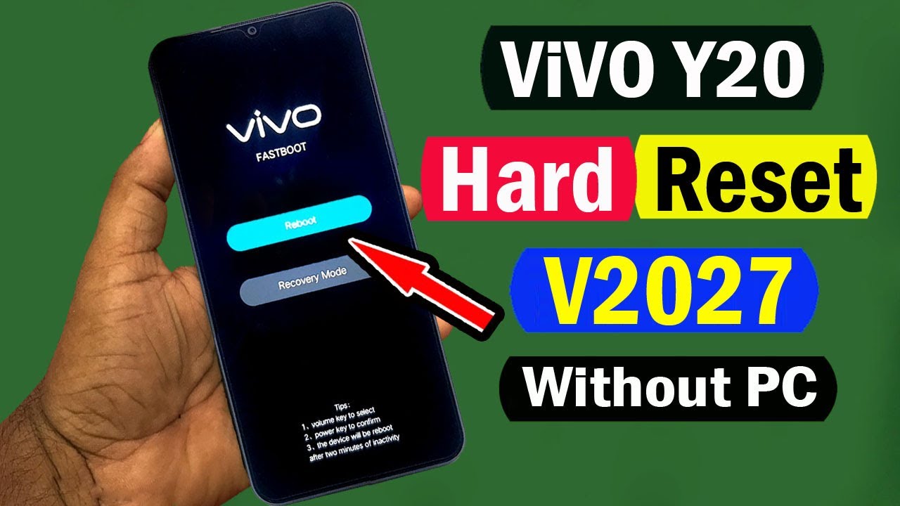 𝐕𝐈𝐕𝐎 Y20 Hard Reset | 𝐕𝐈𝐕𝐎 Y20 (V2027) Pattren Unlock | 𝐕𝐈𝐕𝐎 Y20 Factory Reset | V2027 Pin Unlock
