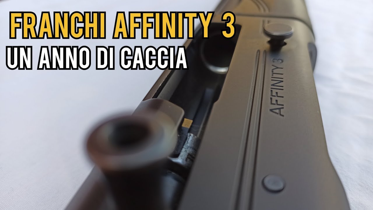 Il mio FRANCHI AFFINITY 3 BLACK SYNT dopo un anno di caccia