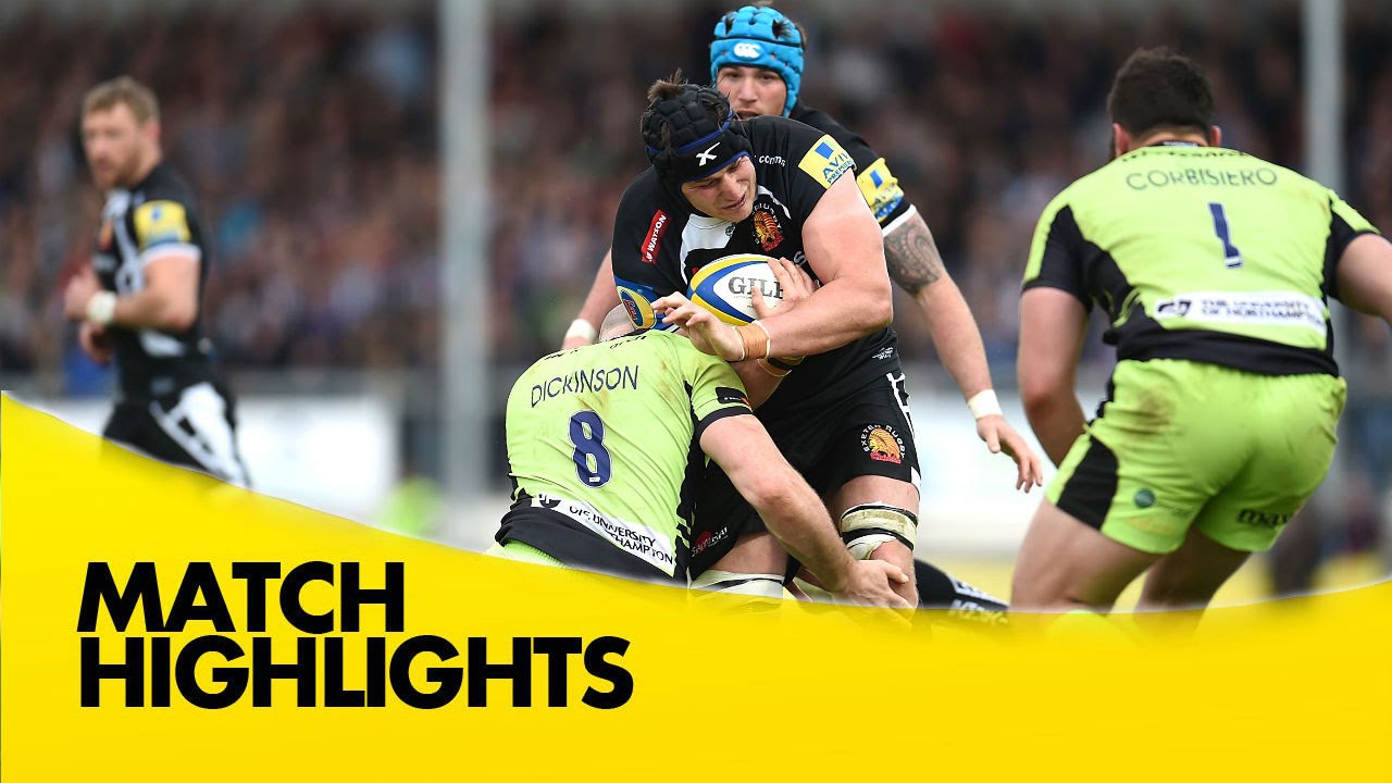 Exeter Chiefs v Northampton Saints - Aviva Premiership Rugby 2014/15