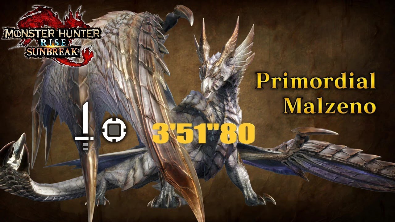 MHRise:Sunbreak | Primordial Malzeno | 3'51