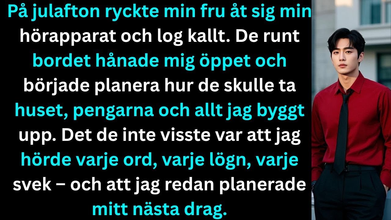 Julafton slet min fru ut min hörapparat… och jag tryckte på ”Spela upp” | Familjehämndhistoria