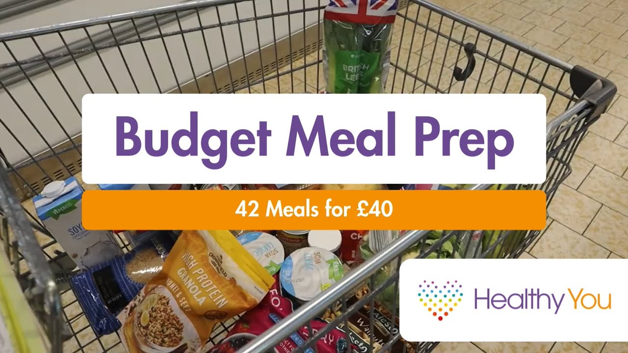 Plant-based Budget Meal Prep - 42 meals for under £40!