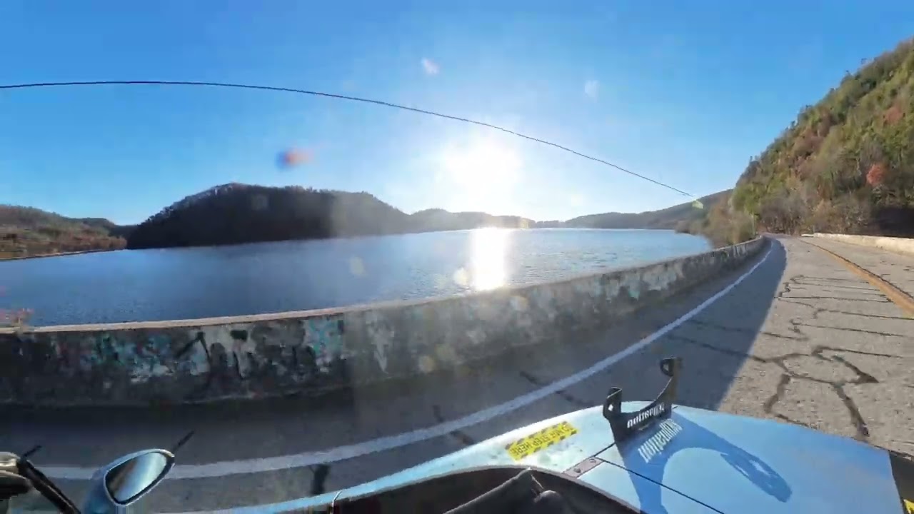 Terry on Tapoco! MX-5 in the sun - 4K