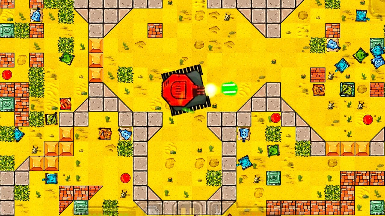 Awesome Tanks Cool Tanks - BLASTER NEW WEAPON | Android iOS Gameplay
