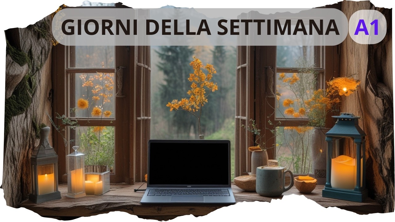 Episodio 8 - A1 | GIORNI DELLA SETTIMANA IN ITALIANO | Dialogo Facile per Principianti