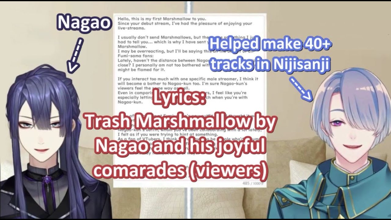 【ENG Sub】Genzuki and Nagao Makes a KusoMaro Song【Nijisanji】