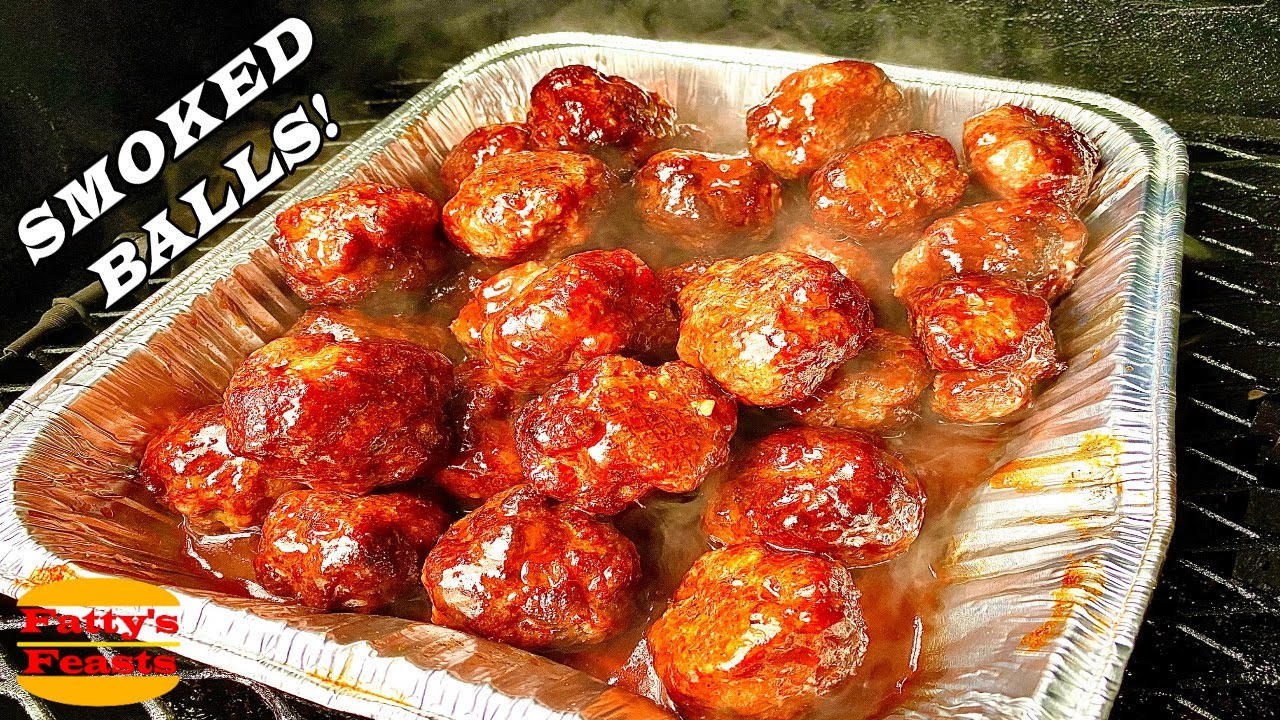 THE ONLY MEATBALL RECIPE YOU'LL EVER NEED | First Cook With Brazos Smoker Mods | Fatty's Feasts