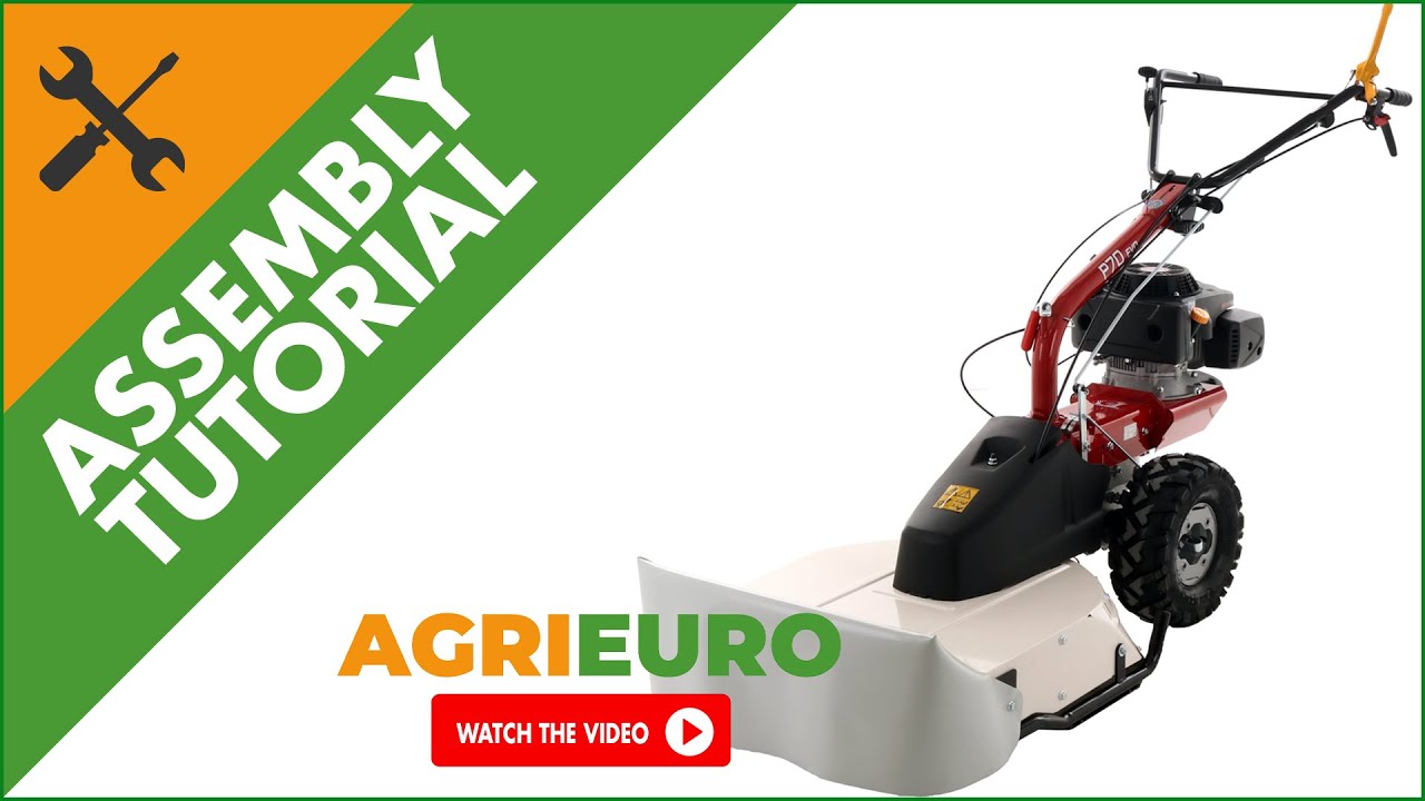 Eurosystems P70 EVO Petrol Rough Cut Mower 63cm Cutting Deck - Assembly tutorial