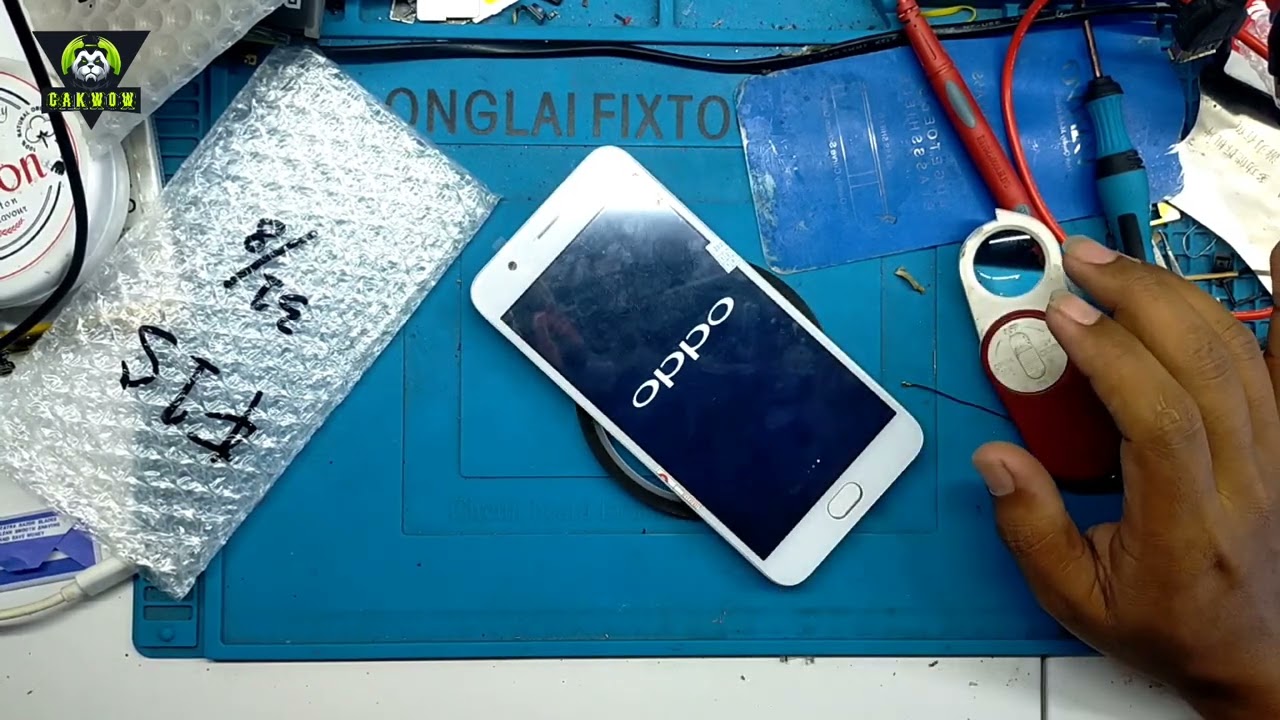 ganti layar LCD oppo f1s sendiri mudah
