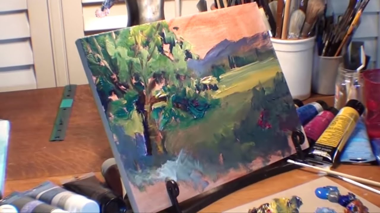 How to Paint An Oak Tree, with Marge Kinney