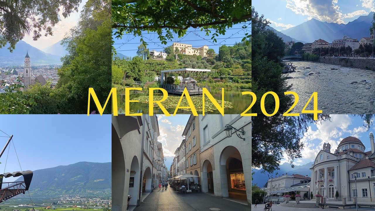 Meran  Südtirol - Urlaub in Italien 2024 - Sehenswürdigkeiten Tipps Tappeinerweg Trautmannsdorf
