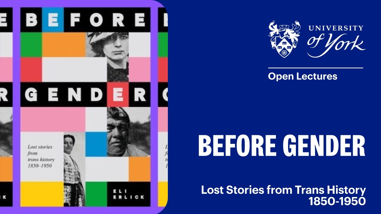 Before Gender: Lost Stories from Trans History 1850-1950 - Eli Erlick