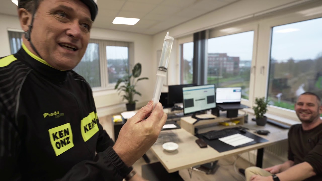 Fietstocht naar vestigingen 2020 - Gouke en Henk