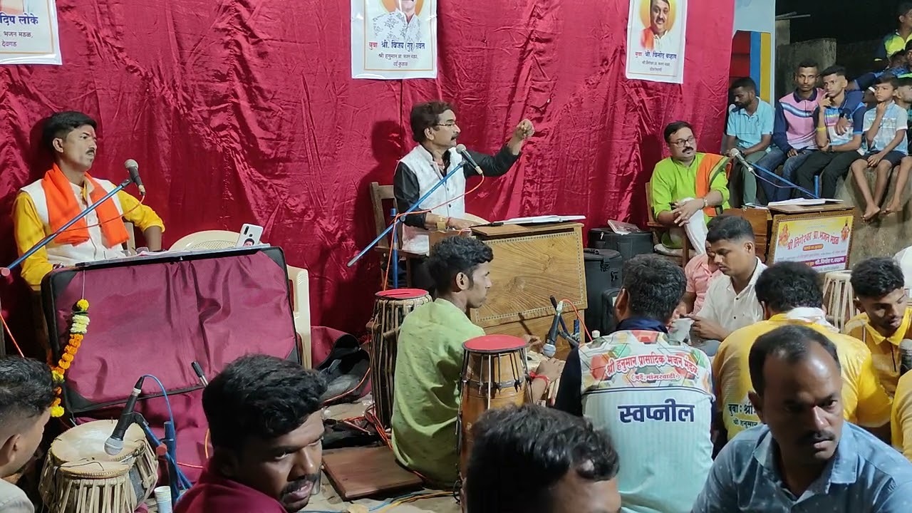 बुवा - श्री. गुंडू सावंत | गजर | देवगड - पडेल मध्ये झालेल्या डबलबारी मध्ये आध्यात्मिक गजर सादरीकरण