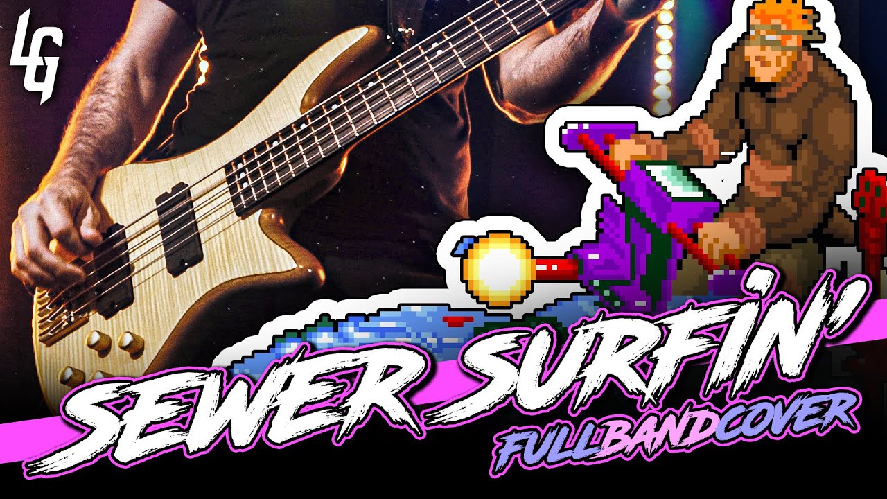 Turtles In Time (Sewer Surfin') ft @JustinWhangYt [FULL BAND COVER]