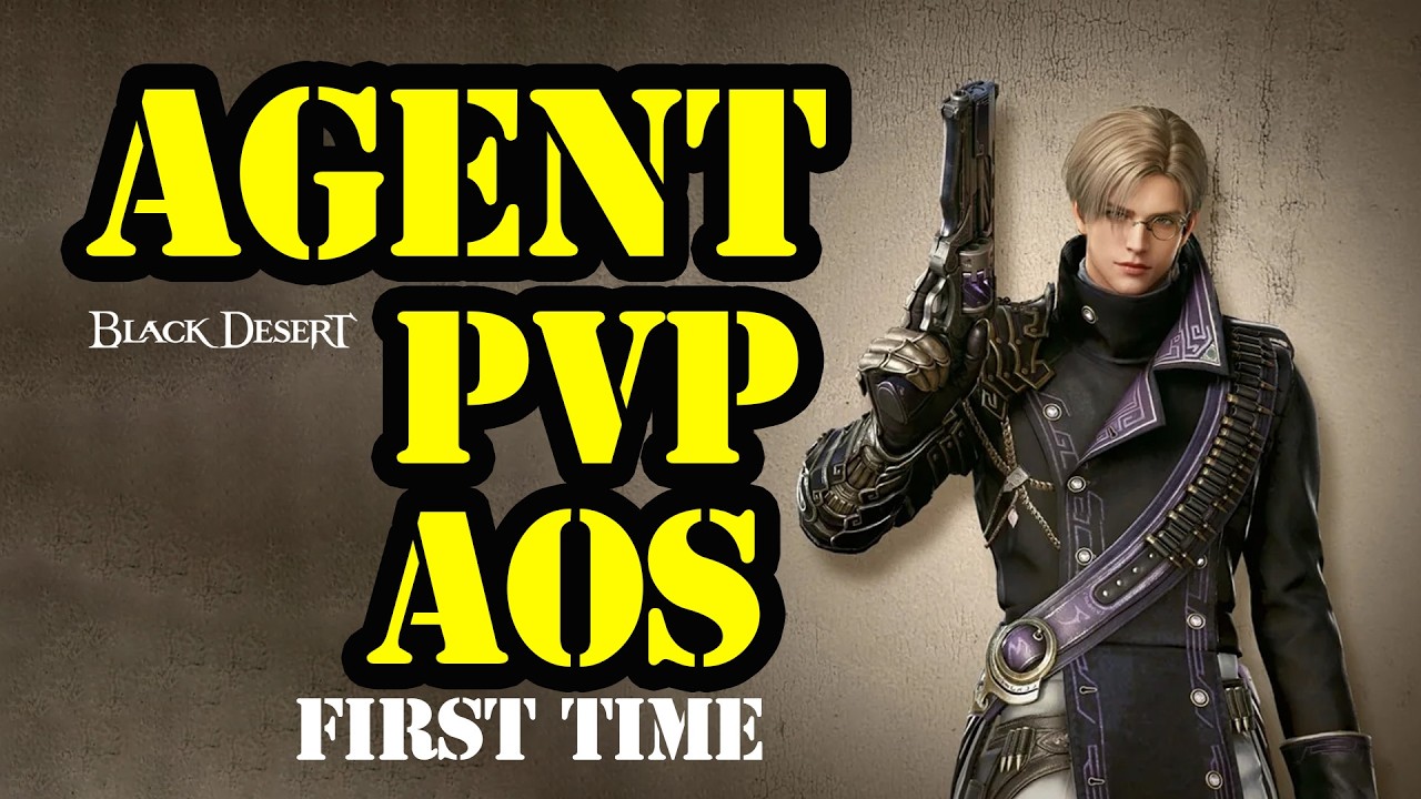 Agent BDO - First time PVP in AOS  - Black Desert online