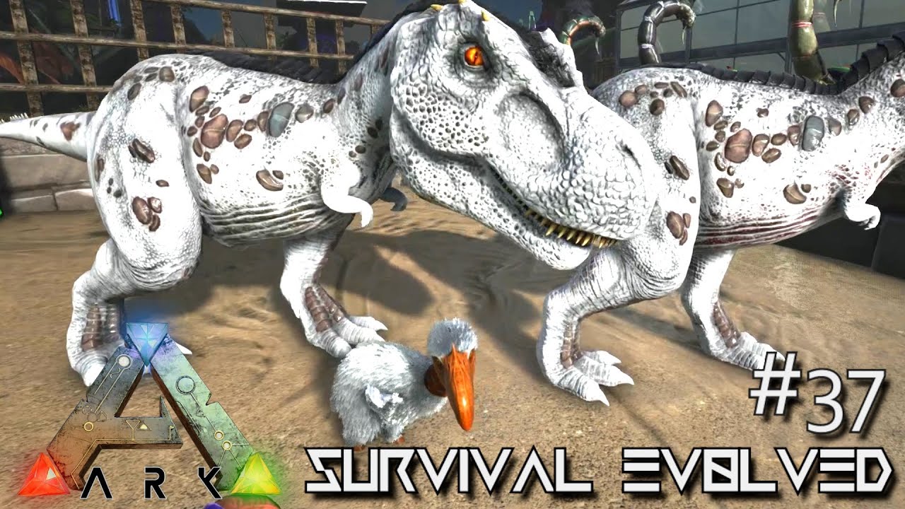 ARK: Survival Evolved - BABY TERROR BIRD & TREX BREEDING !!! - SEASON 3 [S3 E37] (Gameplay)