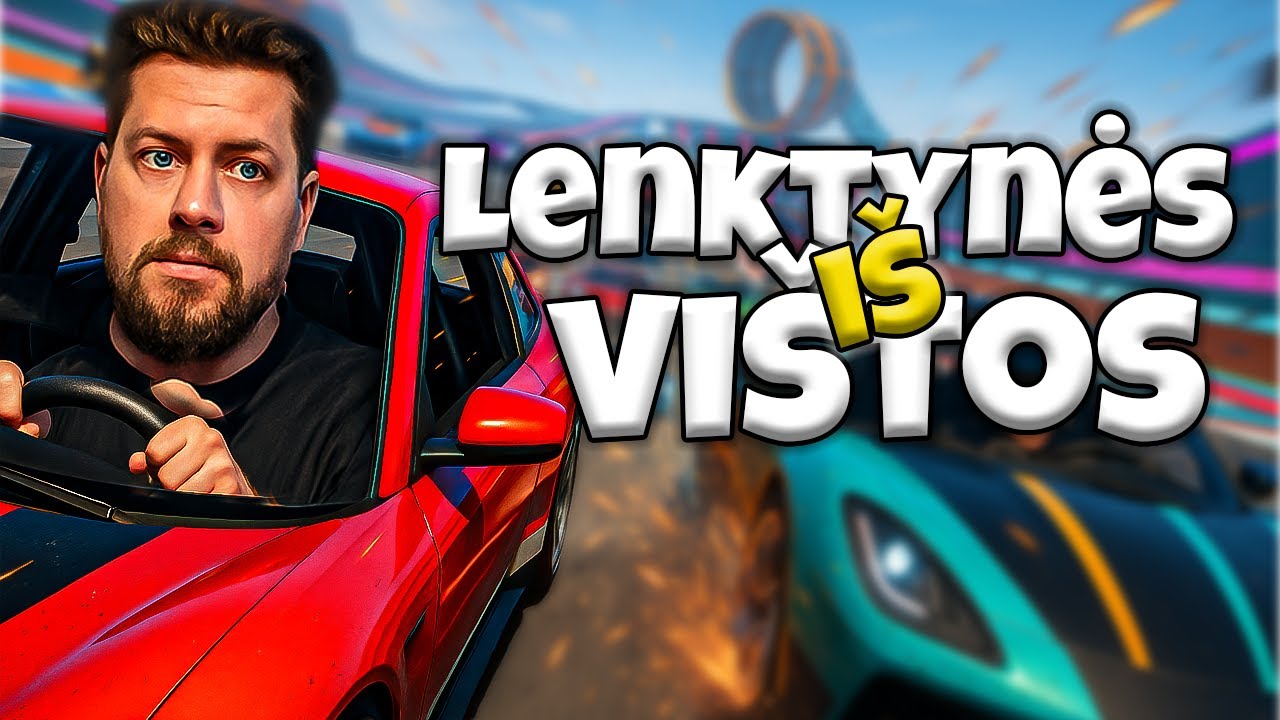 🔴 GTA V Race i&scaron; vi&scaron;tos prie&scaron; žvaigždes