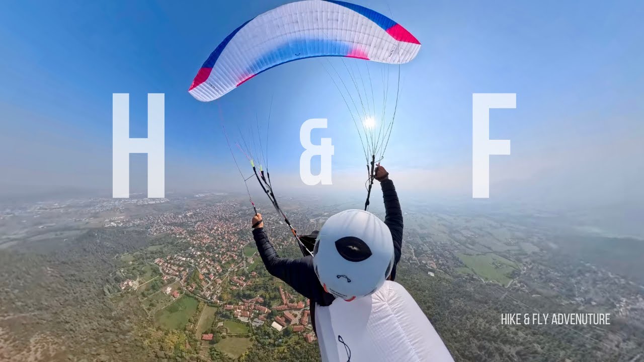 Hike & Fly Mount San Giorgio – Paragliding above Piossasco, Italy