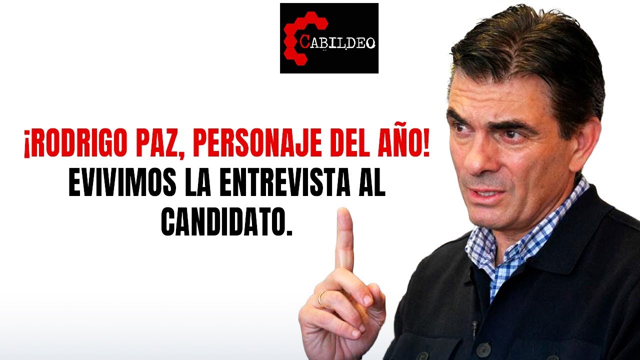 🔴¡El personaje del año 2025 es Rodrigo Paz! revivimos la entrevista al candidato.