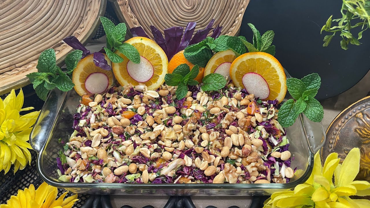 Cabbage chutney salad
