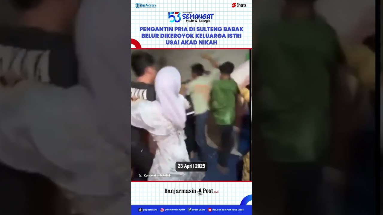 Pengantin Pria Dikeroyok Keluarga Istri Usai Akad Nikah, Diduga Sakit Hati karena Nilai Mahar Kecil