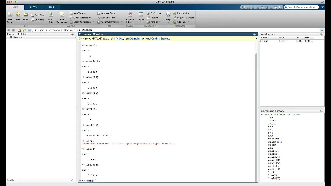 Matlab 01 Presentation