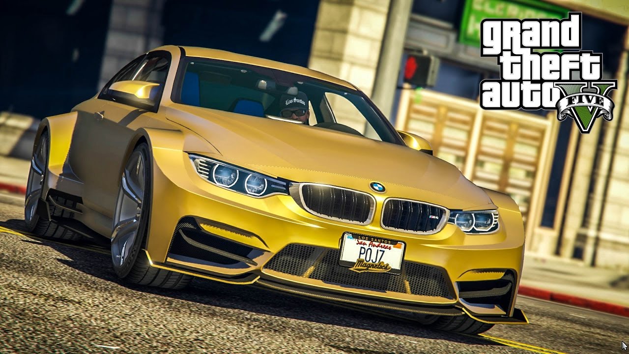 เร็วหรูแรงแซงซาเล้ง !!!(BMW M4 RaijinBodykit MOD GTA5)