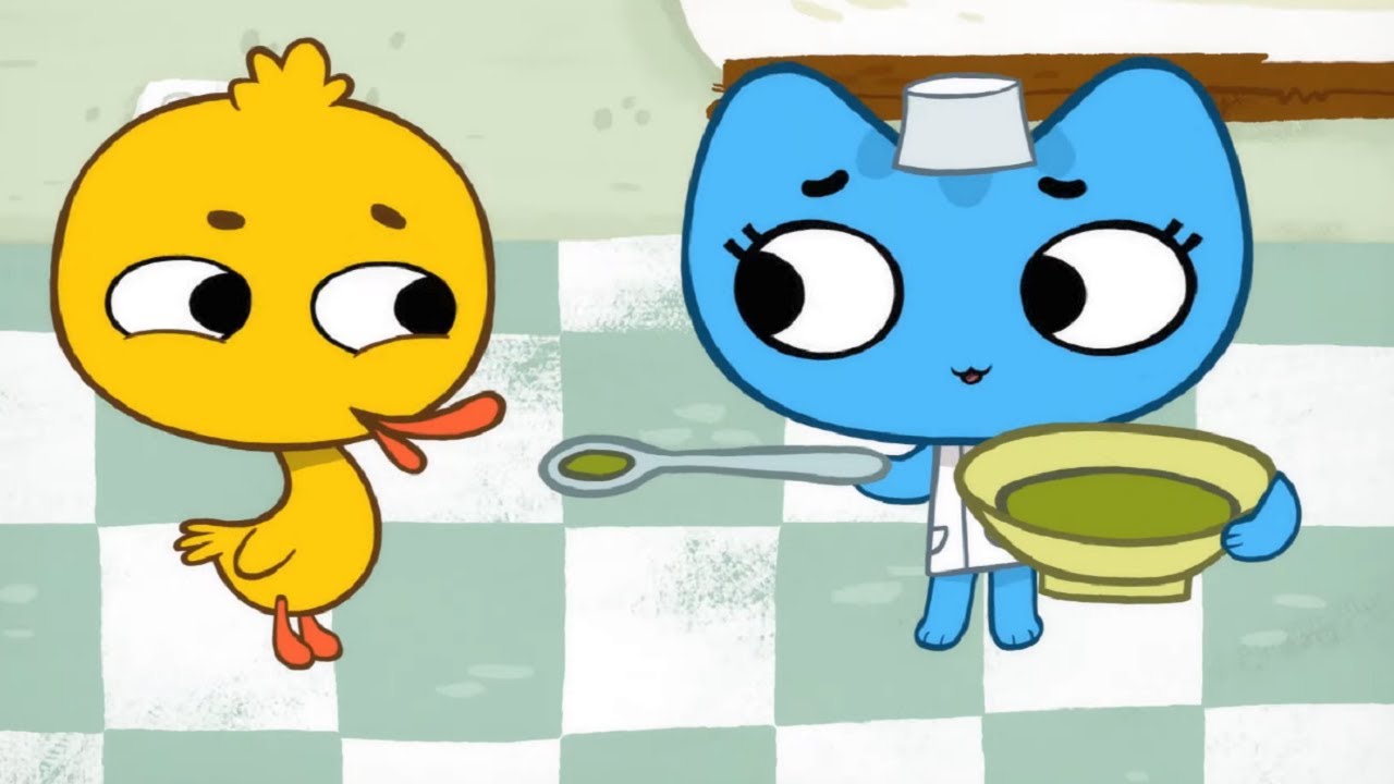 Kit e Kate  - collezione di cartoni animati - Essere sano