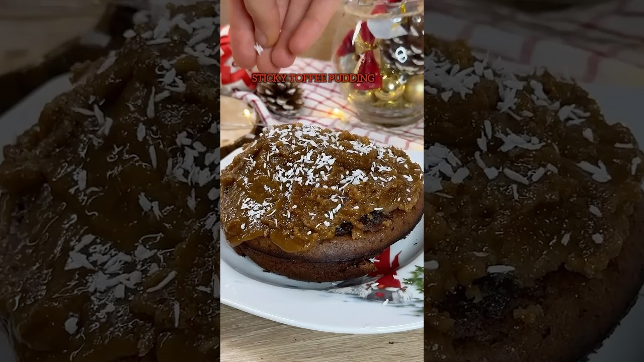 KARMEL Z 3 SKŁADNIKÓW! STICKY TOFFEE PUDDING 🤤 