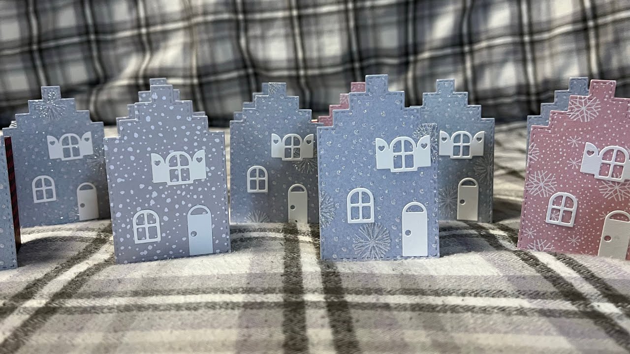 📅#Adventskalender #Actionstanze #Adventskalenderbox basteln #box berechnen #Häuserstanze Action📅