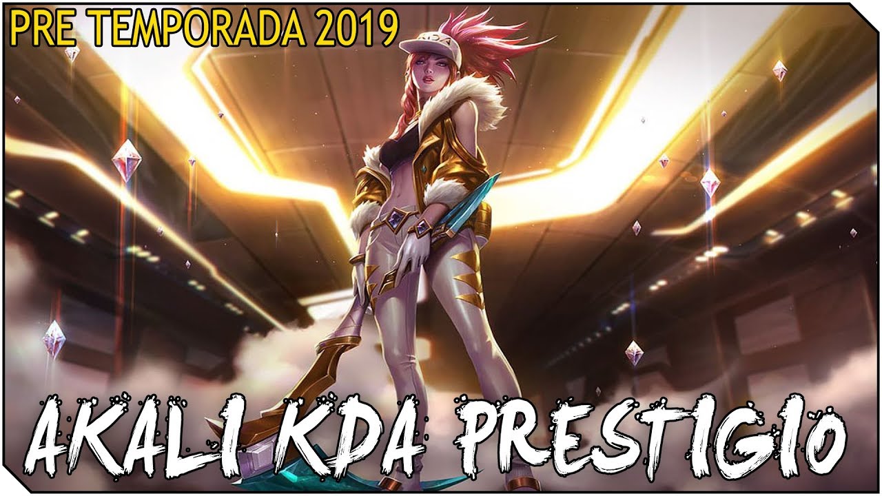 AKALI KDA PRESTIGIO | La tía con más FLOW de la grieta, vaya skin :D