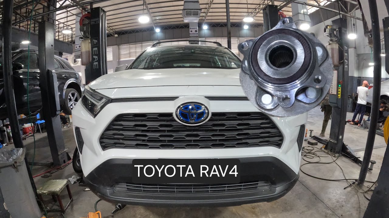 comment remplacer le moyeu et le roulement de la roue avant .. toyota rav4 2019-2024