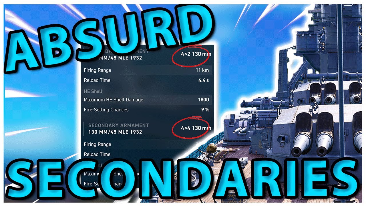 Picardie & the ✅ BEST French Secondaries in World of Warships Legends
